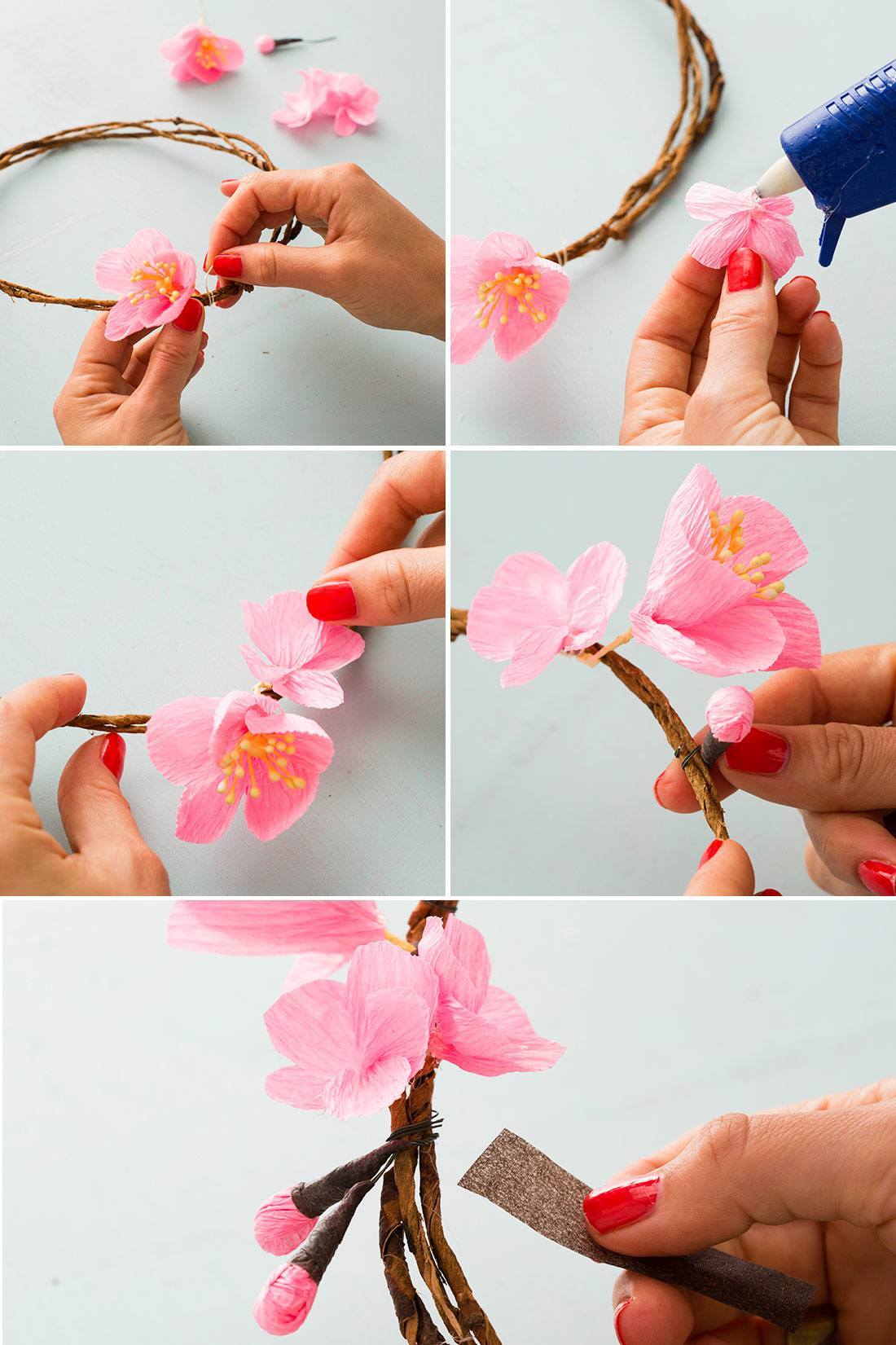 Вишнёвая корона шаг 2